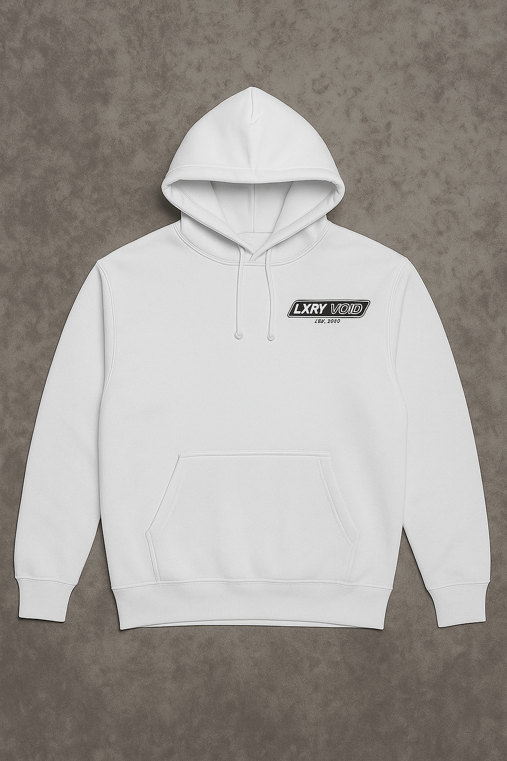 White LXRY VOID Hoodie
