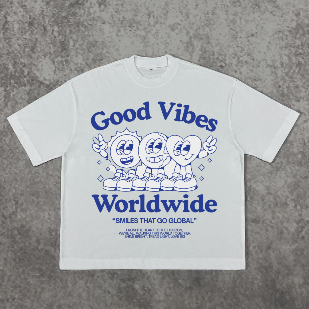 Good Vibes Worldwide Oversized Tee